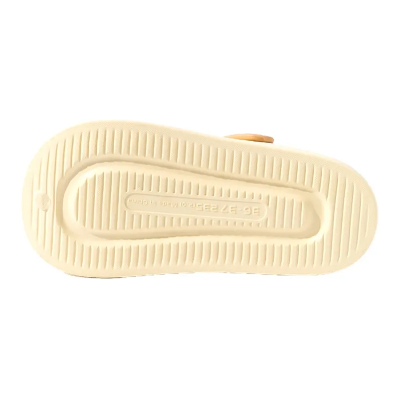 Darcy Sen Slippers White Black/Beige Coffee-9