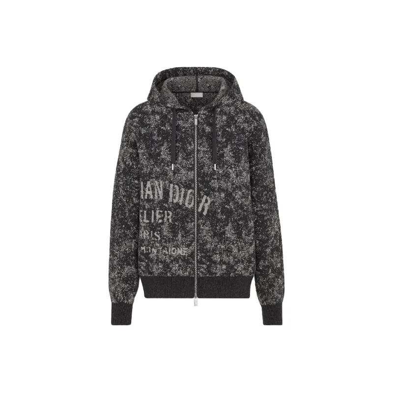 DIOR Quarterly New Products Sweatshirts Men Gray-0