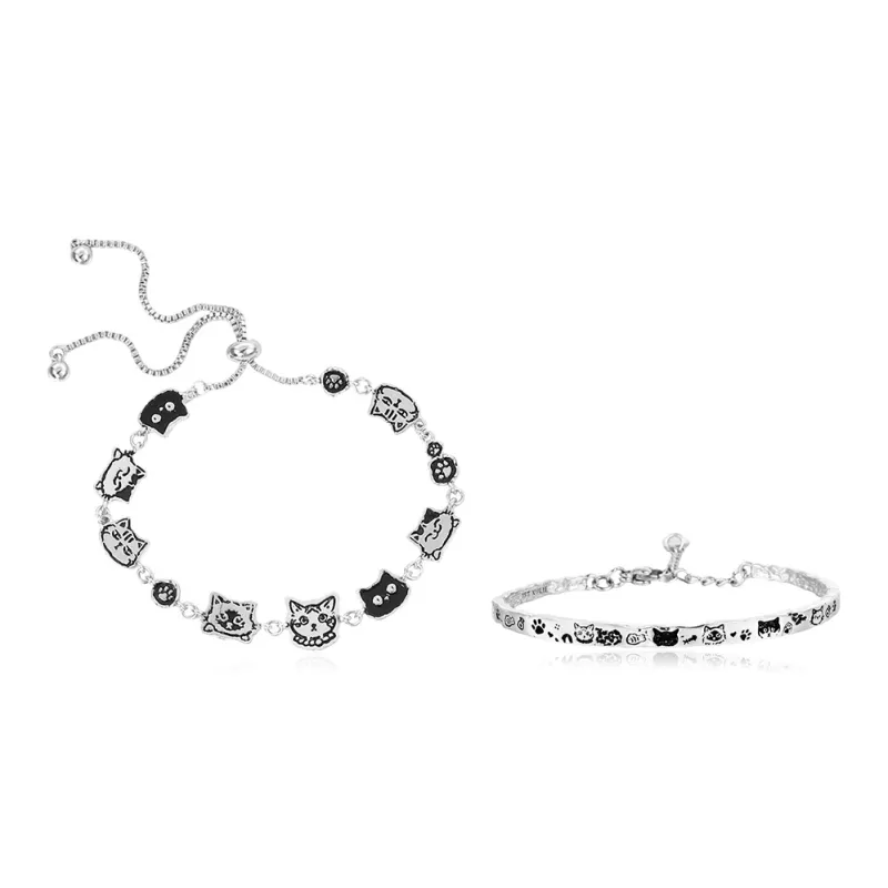 SHEEHHYY Alloy Bracelets Unisex-5