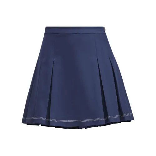 Adidas Originals Retro Casual Short Skirts Women's Dark Indigo