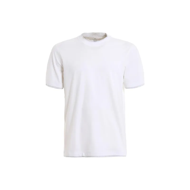 Brunello Cucinelli Layered Crewneck T Shirt-0