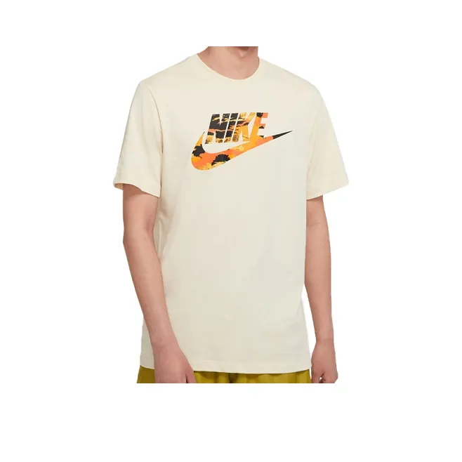 Nike T Shirts Men Apricot-0