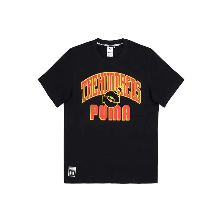 PUMA x The Hundreds T Shirt Men's Black-0