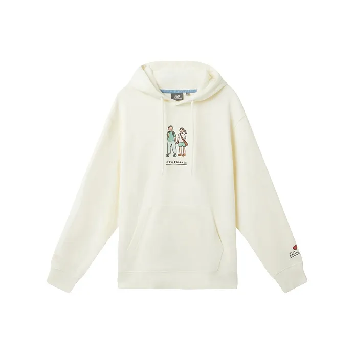 New Balance Sweatshirts Unisex White-0