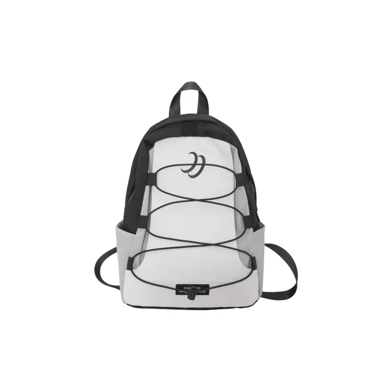 Travel Nylon Backpack Regular Unisex Black/Brown/Dark Blue/Light Blue-0