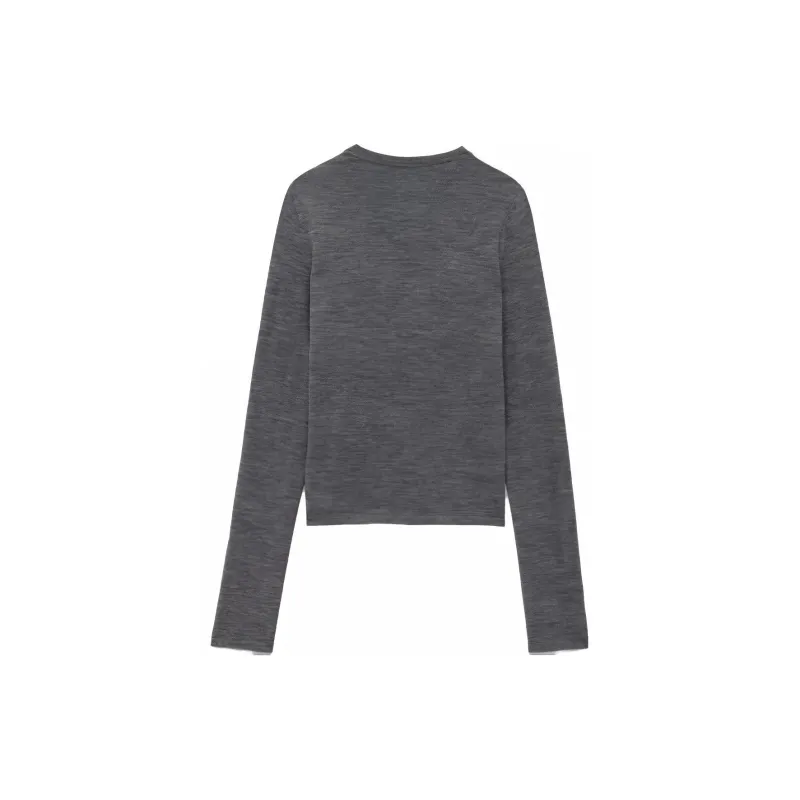 SAINT LAURENT Crewneck Knitted Jumper-1