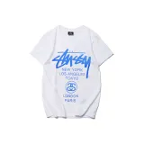 White Base with Blue Text