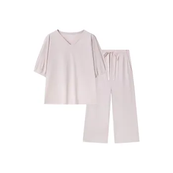 Shuya Pajama Set Women's Light Pink