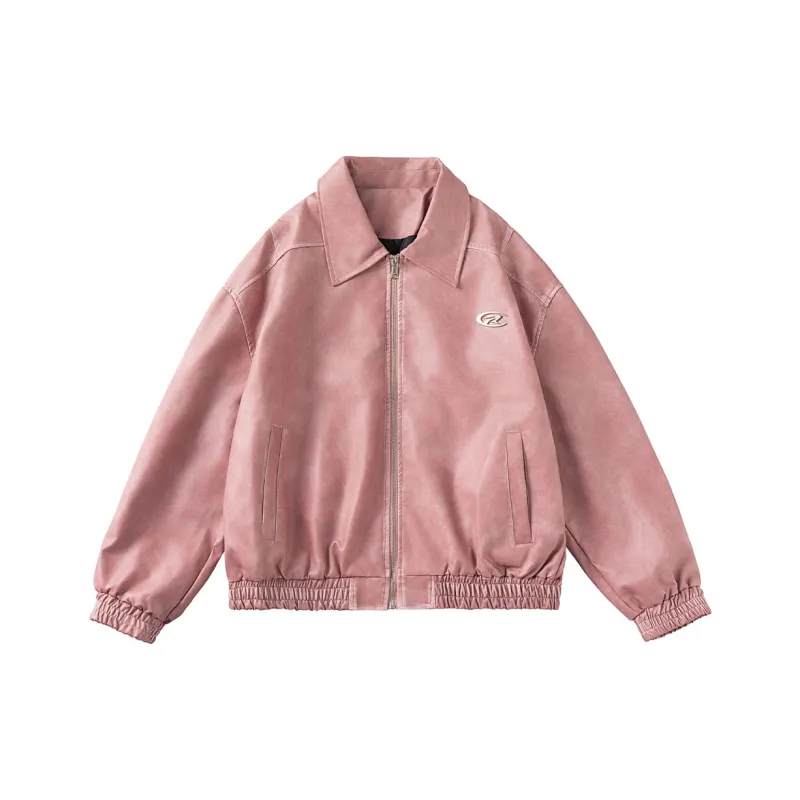 ZONEiD Leather Jackets Unisex-4