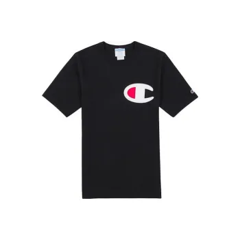 Champion T Shirt US Version Unisex Black