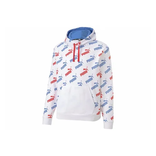PUMA AMPLIFIED Sweatshirts Men White