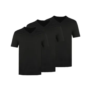 PRADA T-Shirts Men Black 3 Pack