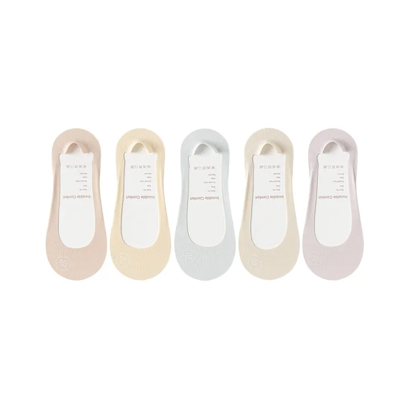 Caramella No Show Socks Women's 5 Pack-16