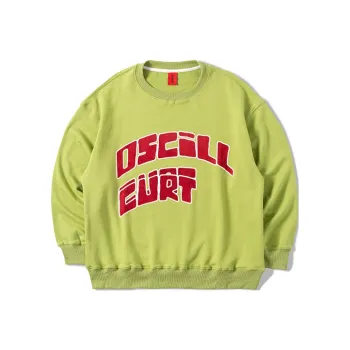 OSCill Crew Neck Loose Fit Regular Sweatshirt Unisex