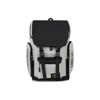 SURELAPTOP Nylon Backpack Unisex Gray/Black