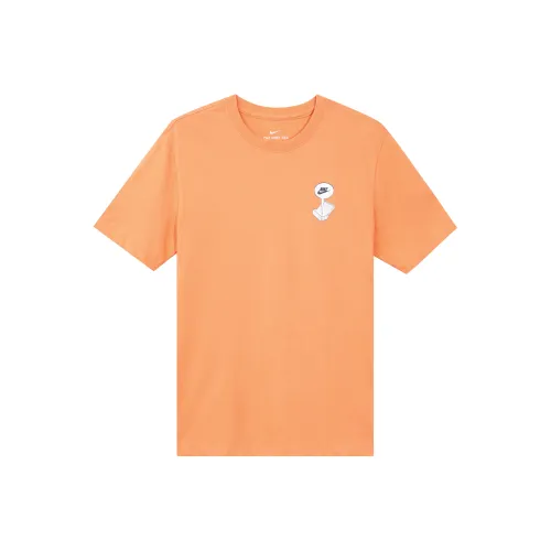 Nike Set in Sleeve T Shirt Men's Orange Red