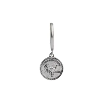 COACH Sterling Silver Earrings Men's Silver