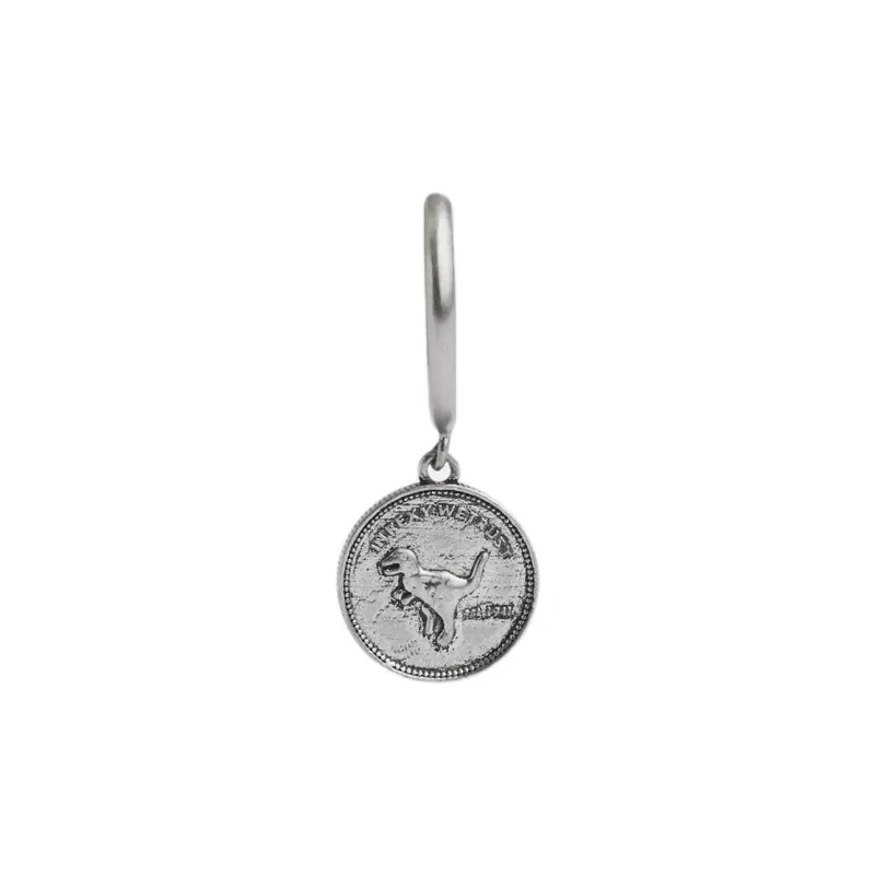 COACH Sterling Silver Earrings Men's Silver-0