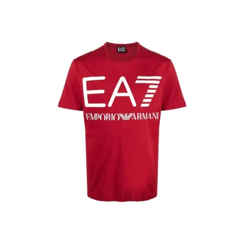 EMPORIO ARMANI EA7 FW21 T Shirt Men's Red