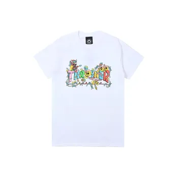 Thrasher T Shirt US Version Unisex White