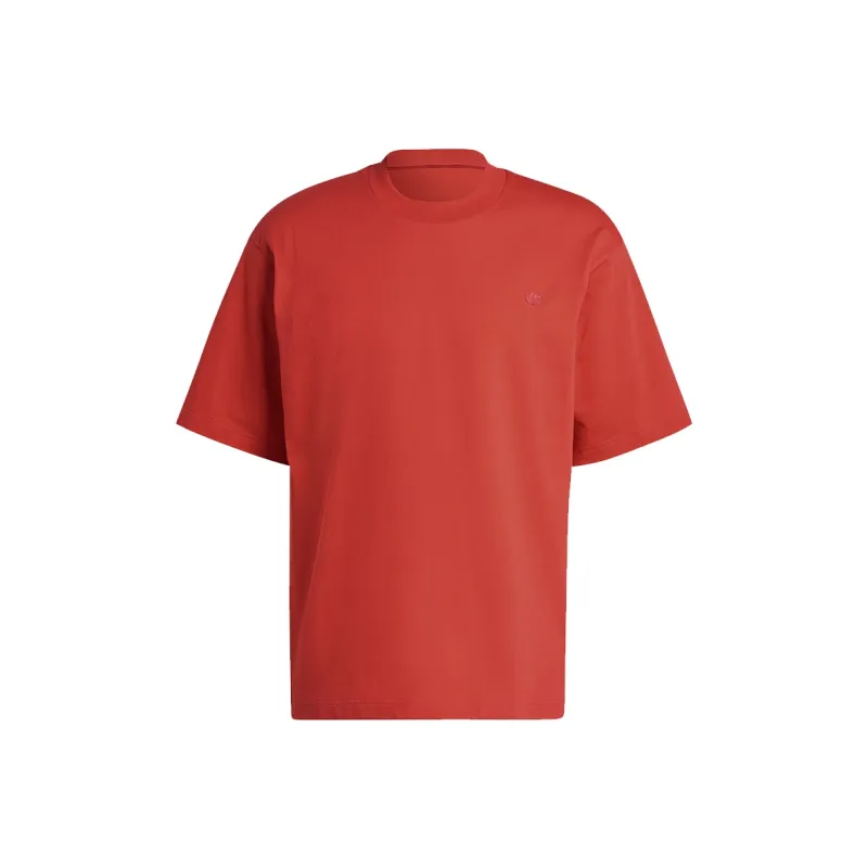 Adidas Originals T Shirt Men's Burgundy-0