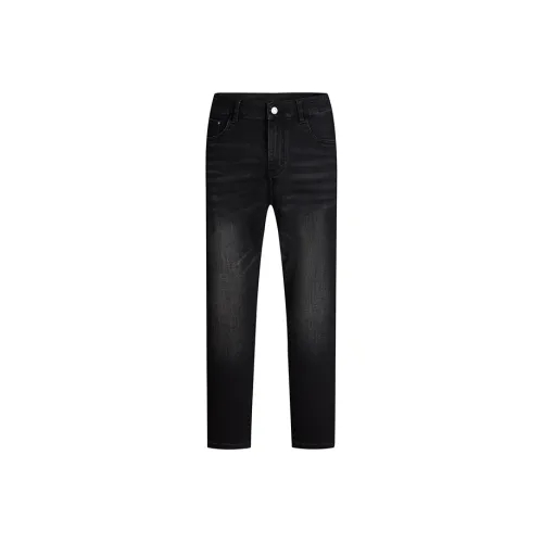 MANGANO Jeans Men's Black Comes With Brand Shopping Bag