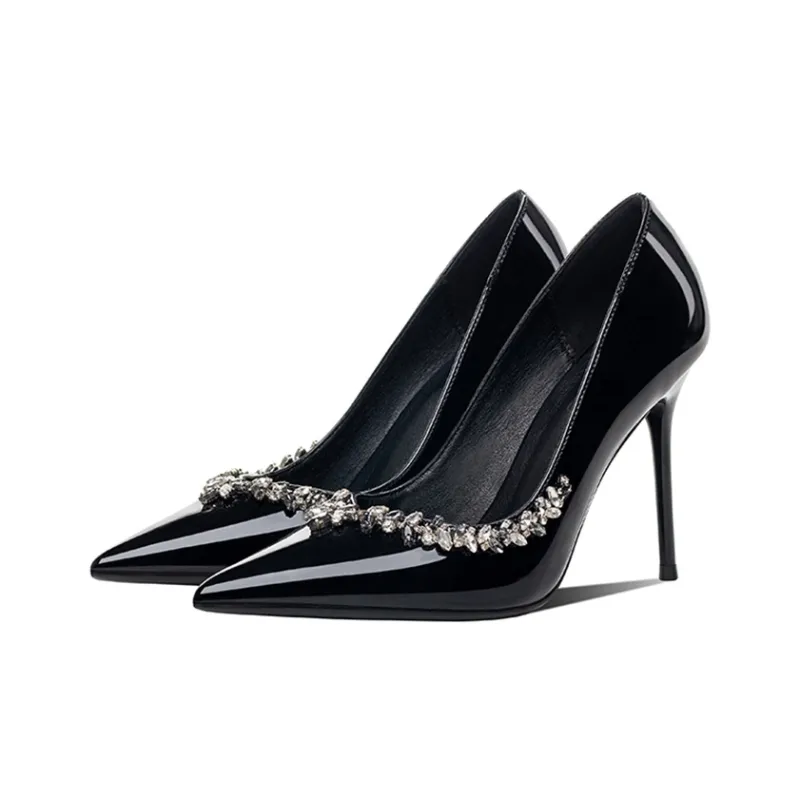 Yang Nianhua Slim Heel High Heels Women's-1