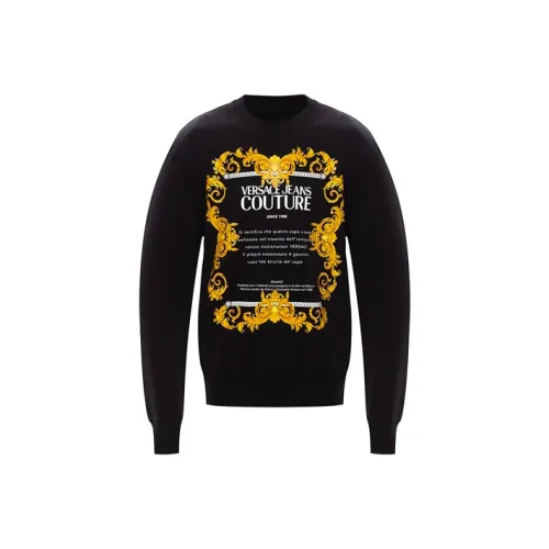 VERSACE JEANS COUTURE Sweatshirt Men's Black