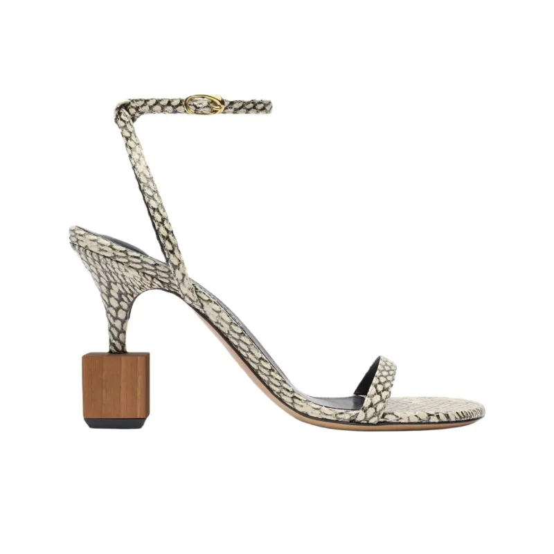 Jacquemus Bisou Strap Sandals 9cm Women's Light Umber-1