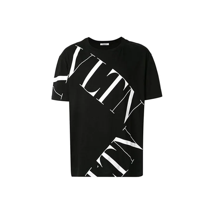 Valentino T Shirts Men Black-0