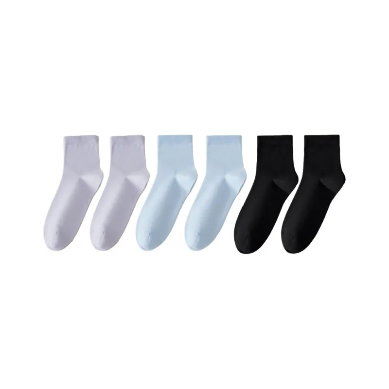 Lan Miao Mid Calf Socks Women's 6 Pack-6