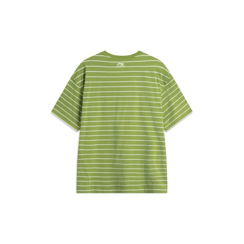 LiNing Sports Life Collection T Shirt Men's Locust Green-1