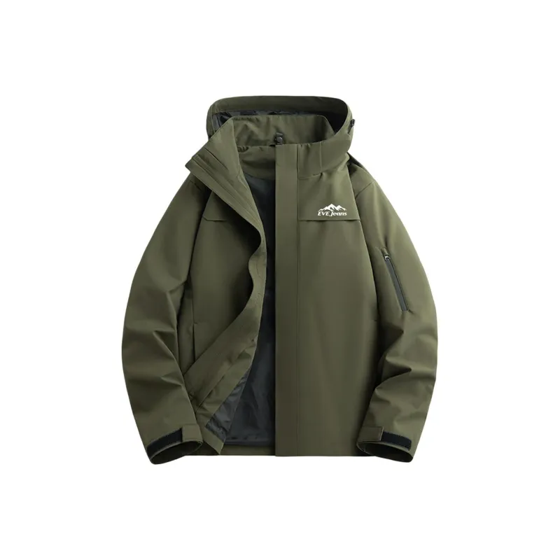 Yiwen Waterproof, Windproof, Breathable, And Thermal Windbreaker Jacket Unisex-36