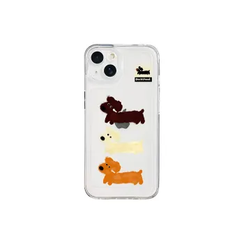 Sopi TPU Material Space Shell Stripes Puppy Phone Cases Compatible With IPhone 16/15 Pro Max/Apple 13/14 Pro/Max