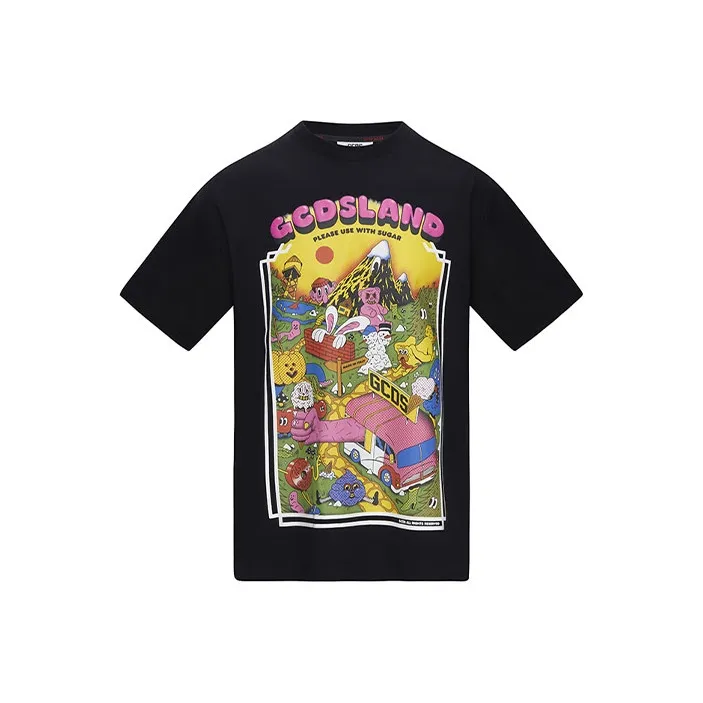 GCDS T Shirts Men Black-0
