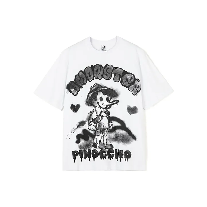 AMONSTER Straight T Shirt Unisex-5