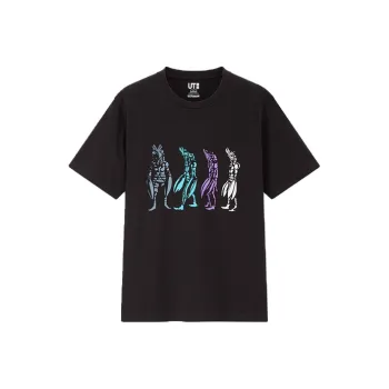 UNIQLO x ULTRAMAN T Shirt Unisex Black