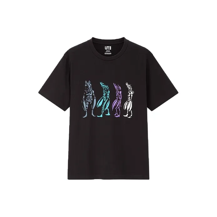 UNIQLO x ULTRAMAN T Shirt Unisex Black-0