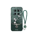 Night Green-DW Floral Bird Butterfly Chain Green+Floral Bracelet
