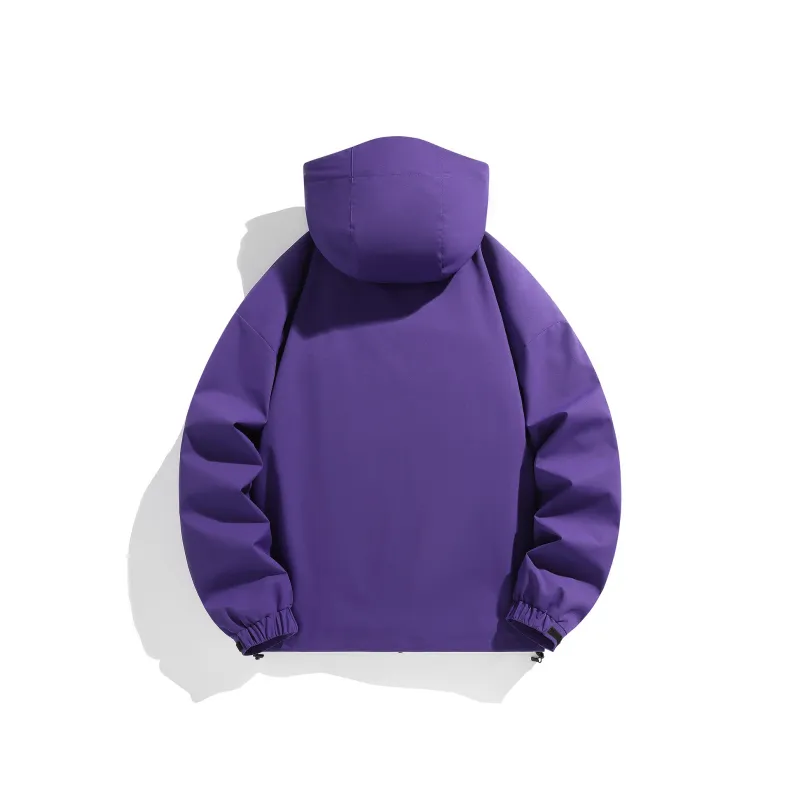Yiwen Water Resistant Windproof Breathable Warm Windbreaker Jacket Unisex-29