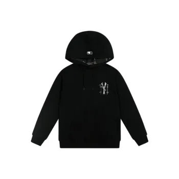 MLB Hooded Loose Fit Sweatshirt Unisex Black