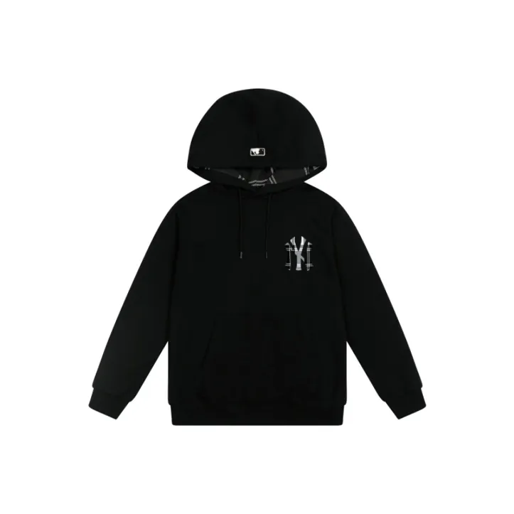 MLB Hooded Loose Fit Sweatshirt Unisex Black-0