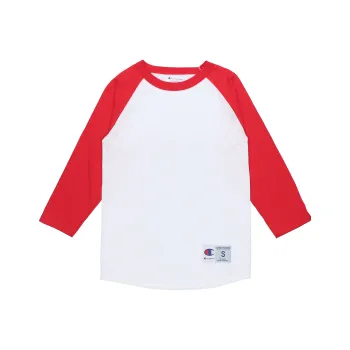 Champion T Shirt US Version Unisex White Red