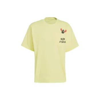 Adidas Originals Artist Short Sleeve T Shirts Men Lemon