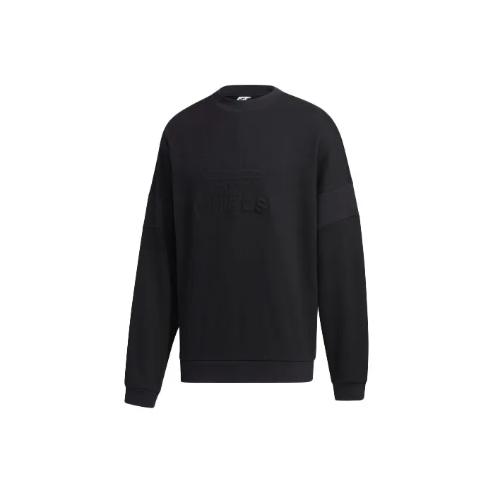 Adidas Originals Trefoil Sweatshirts Men Black-0