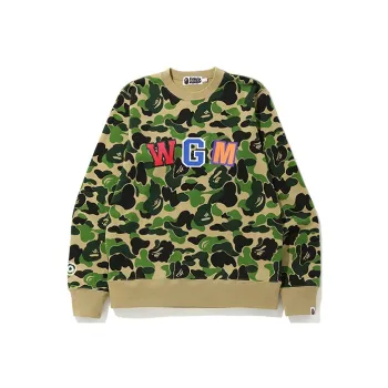 A BATHING APE Abc Shark Crewneck