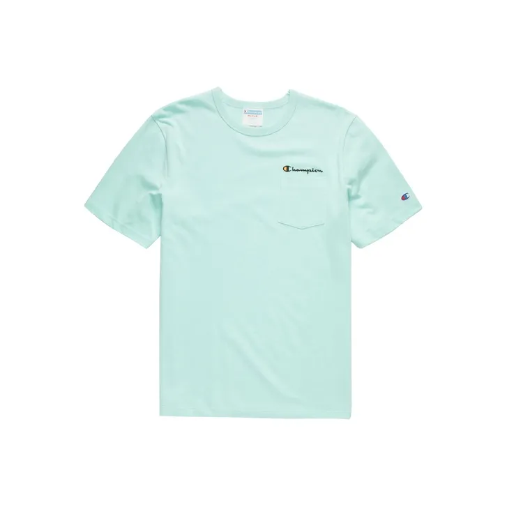 Champion Straight T Shirt US Version Men's Mint Green-0