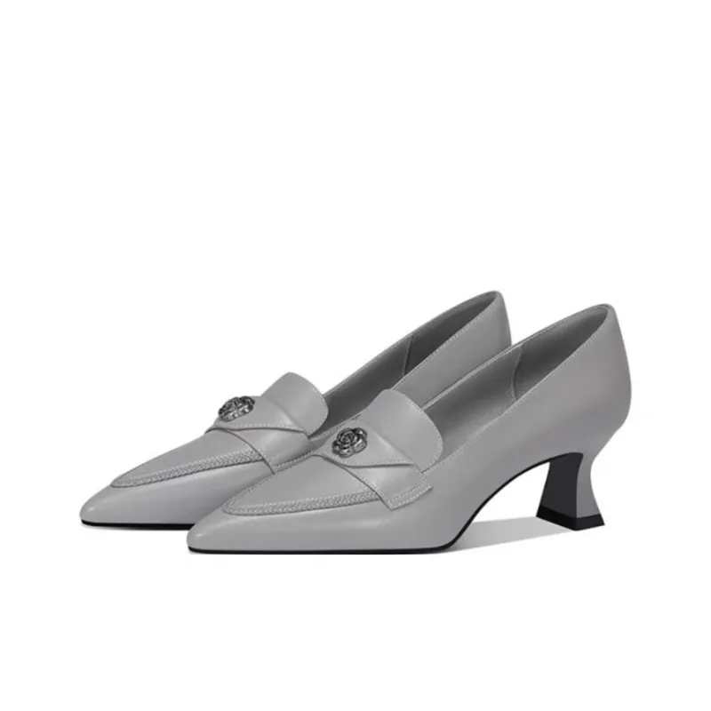 JESSICA SOPHIA Flared Heel High Heels 6cm Women's-3