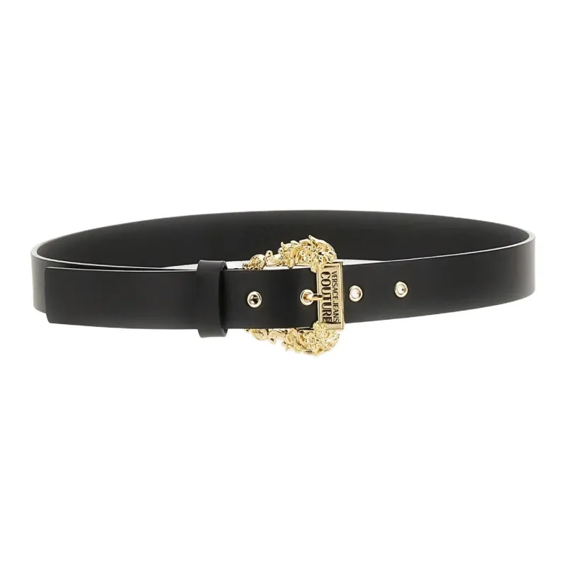 VERSACE JEANS COUTURE Baroque buckle Leather Belt-2