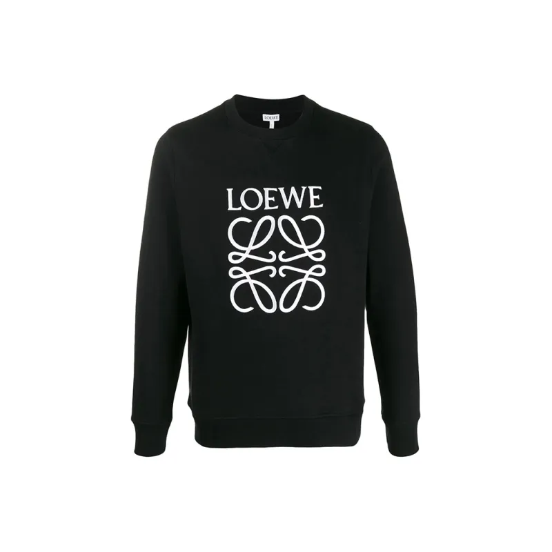 LOEWE Sweatshirts Men Black-0